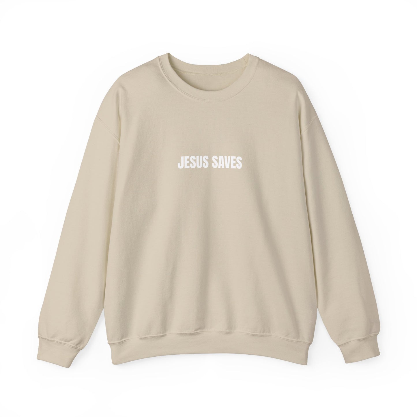 Jesus Saves Unisex Heavy Blend™ Crewneck Sweatshirt