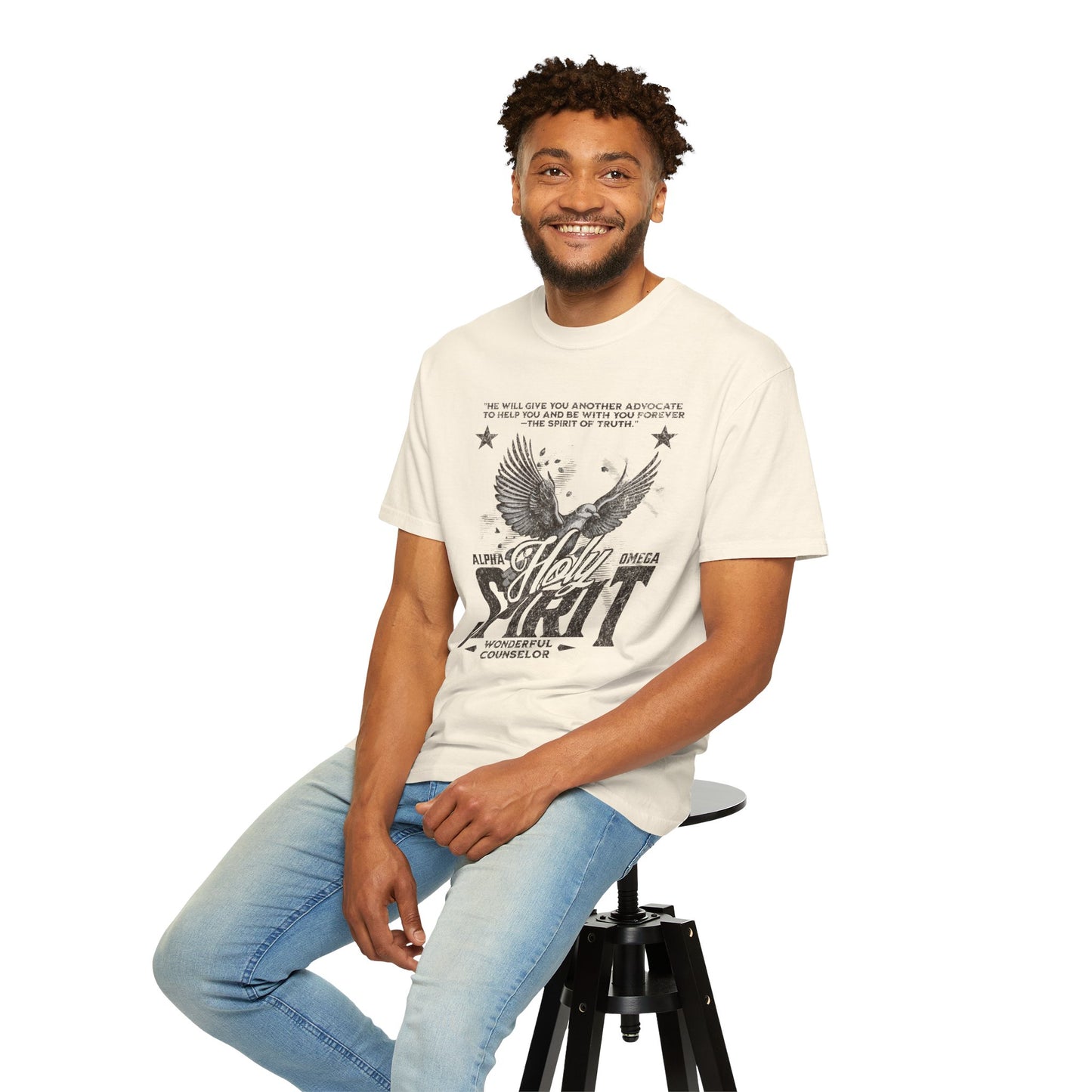 Holy Spirit Comfort Colors tee