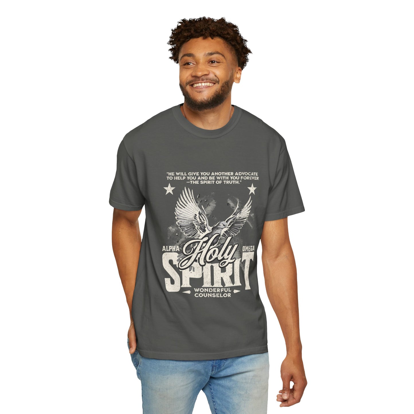 Holy Spirit Comfort Colors tee