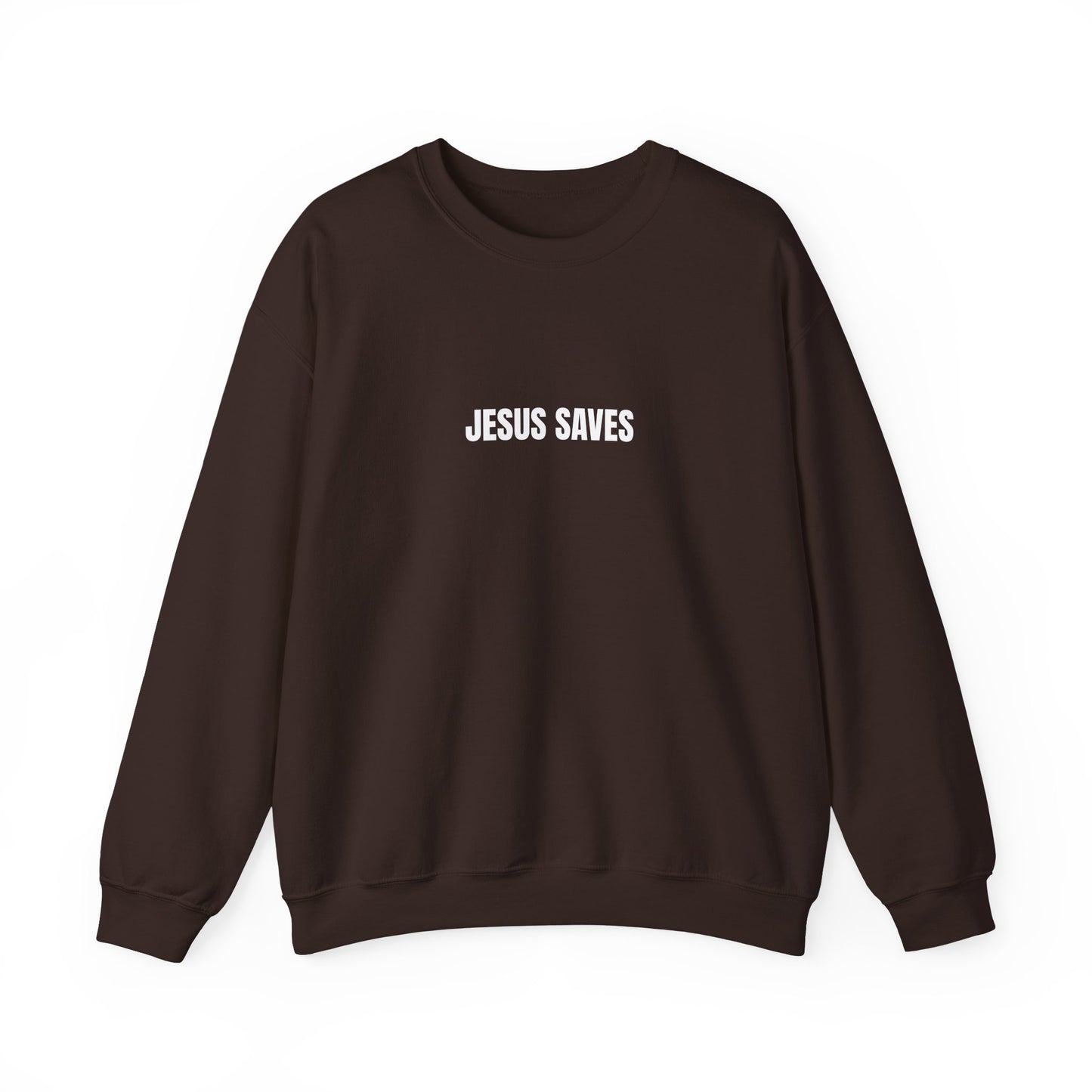 Jesus Saves Unisex Heavy Blend™ Crewneck Sweatshirt