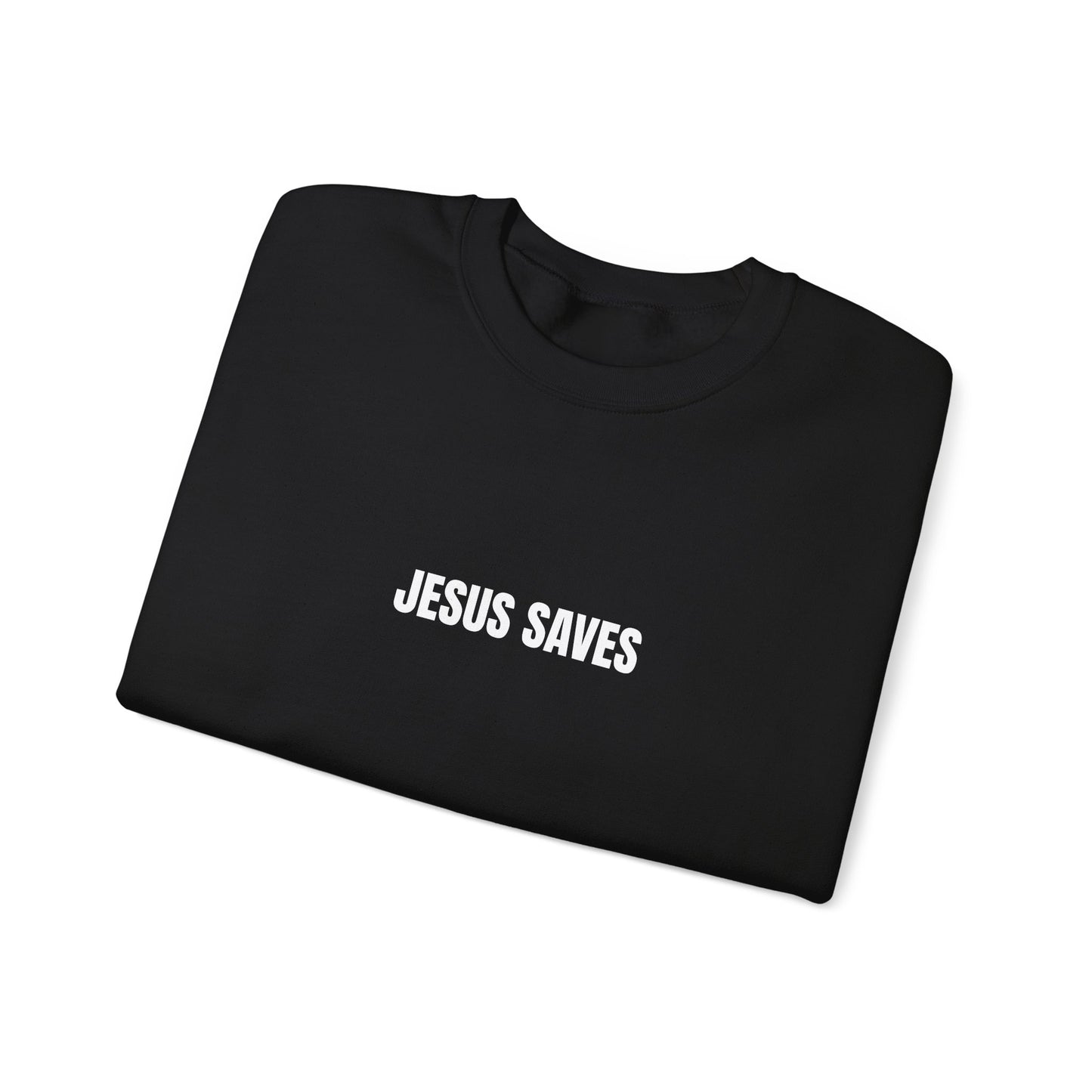 Jesus Saves Unisex Heavy Blend™ Crewneck Sweatshirt