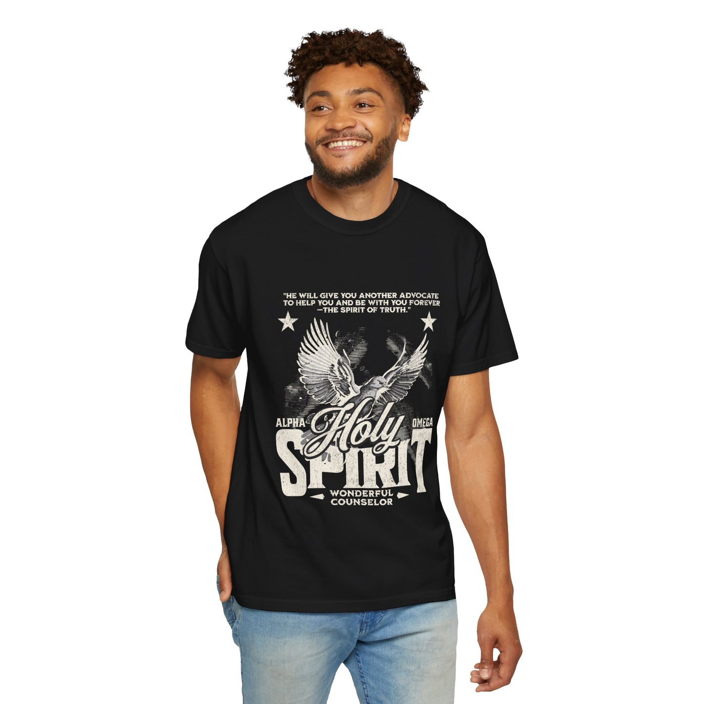 Holy Spirit Comfort Colors tee