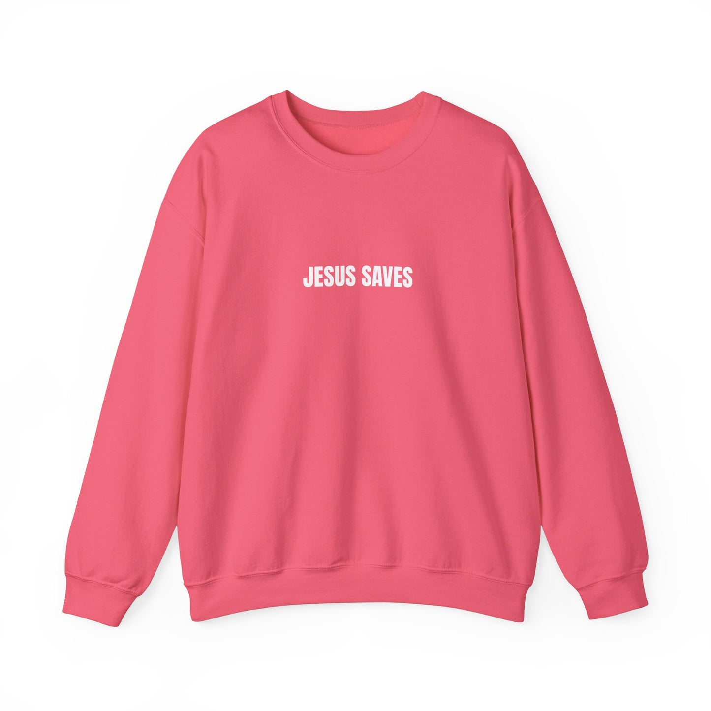 Jesus Saves Unisex Heavy Blend™ Crewneck Sweatshirt