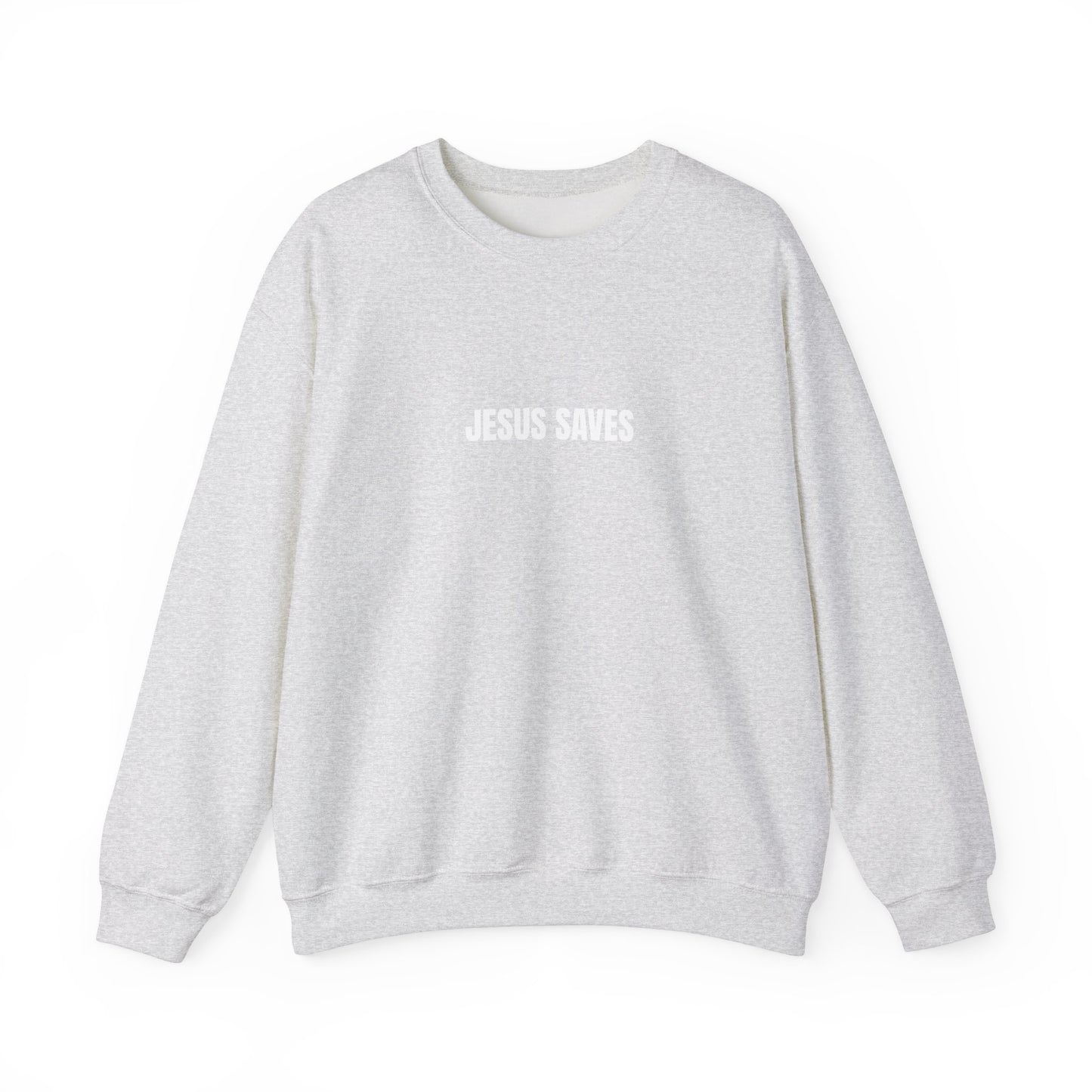 Jesus Saves Unisex Heavy Blend™ Crewneck Sweatshirt