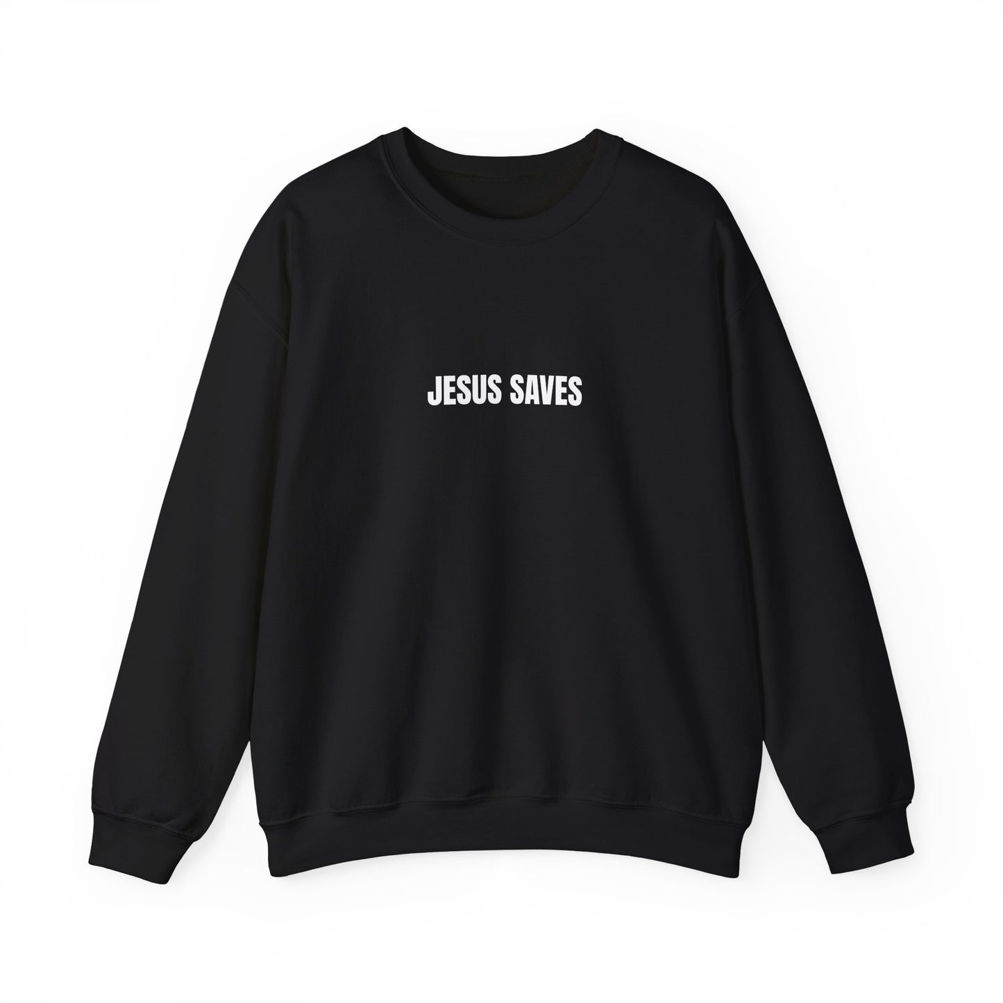 Jesus Saves Unisex Heavy Blend™ Crewneck Sweatshirt