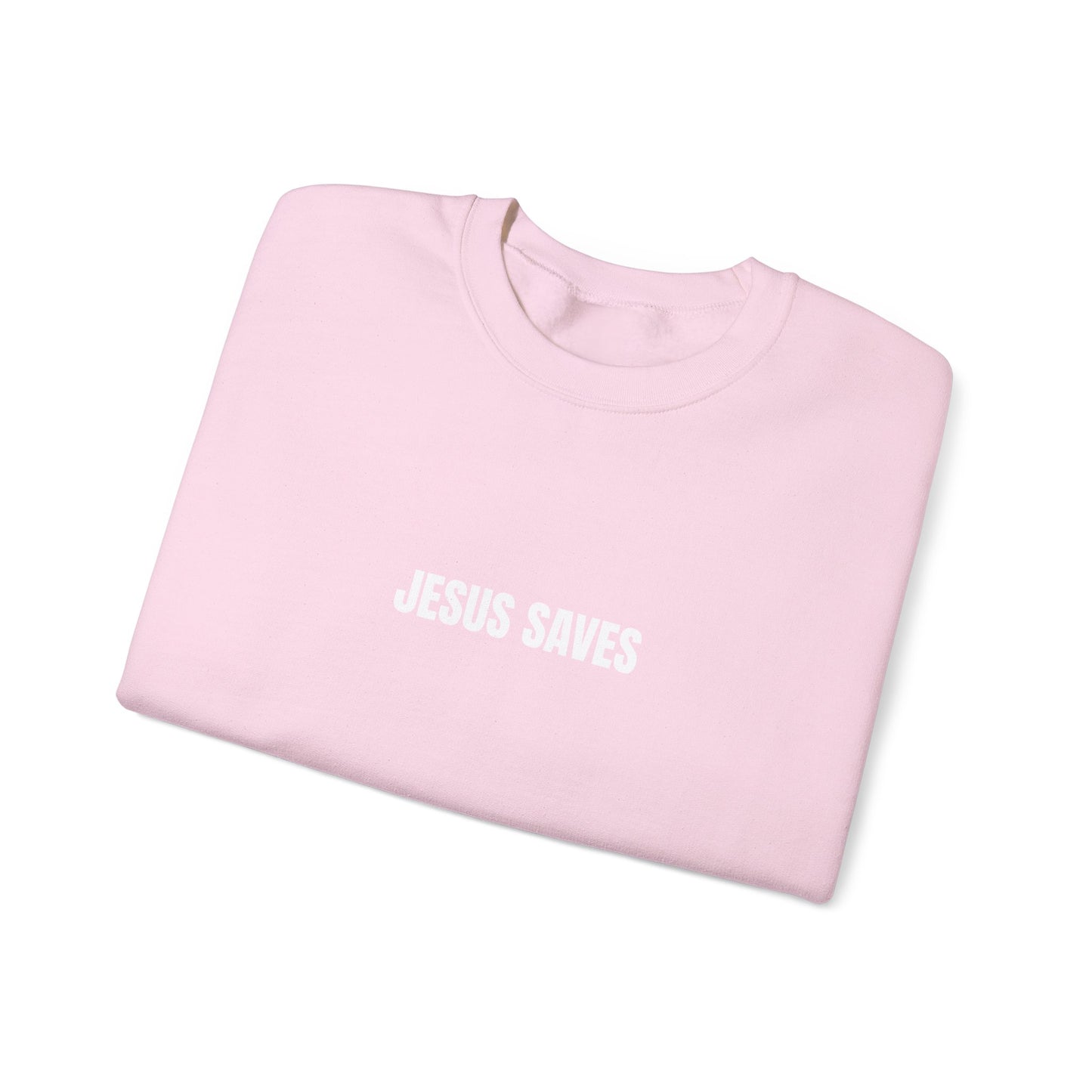 Jesus Saves Unisex Heavy Blend™ Crewneck Sweatshirt